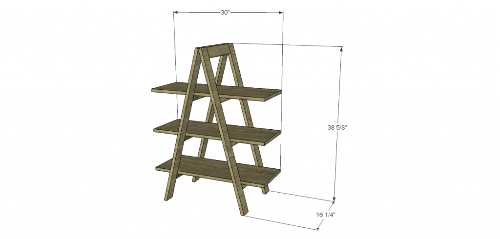 build a frame bookshelf featured image with dimensions