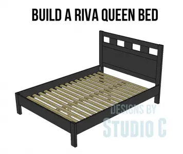 riva queen bed plans,diy bed plans