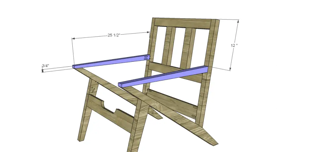 mid century modern design chair plans_Arms