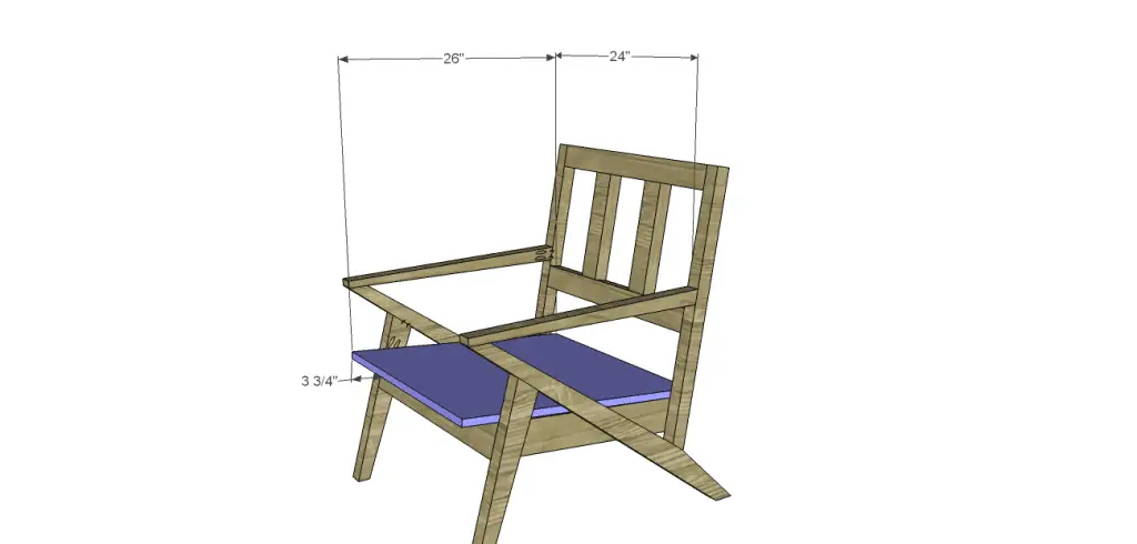 mid century modern design chair plans_Seat