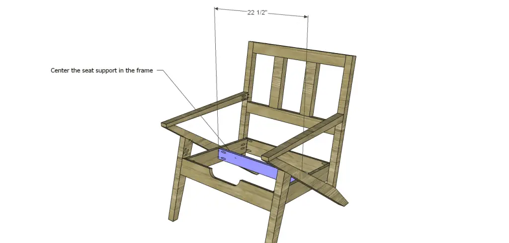 mid century modern design chair plans_Seat Support