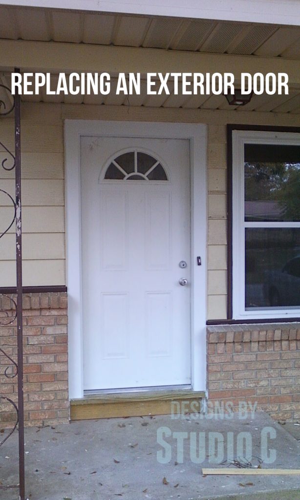 how to install exterior door,replacing an exterior door,replace exterior door threshold,replace exterior door frame