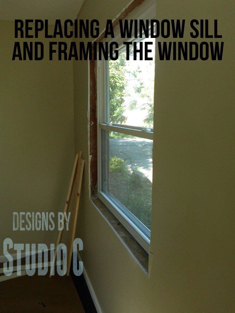 how to make window sill