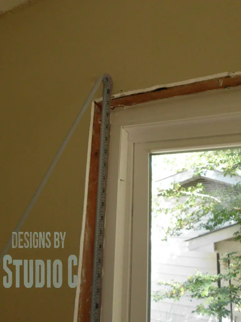 how to make window sill top to bottom