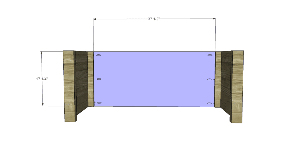 coffee table plans with drawers_Back