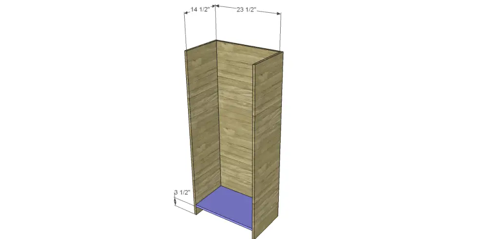 tall chest drawers plans_Bottom
