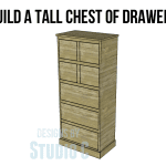 build a tall chest of drawers featured image with project title