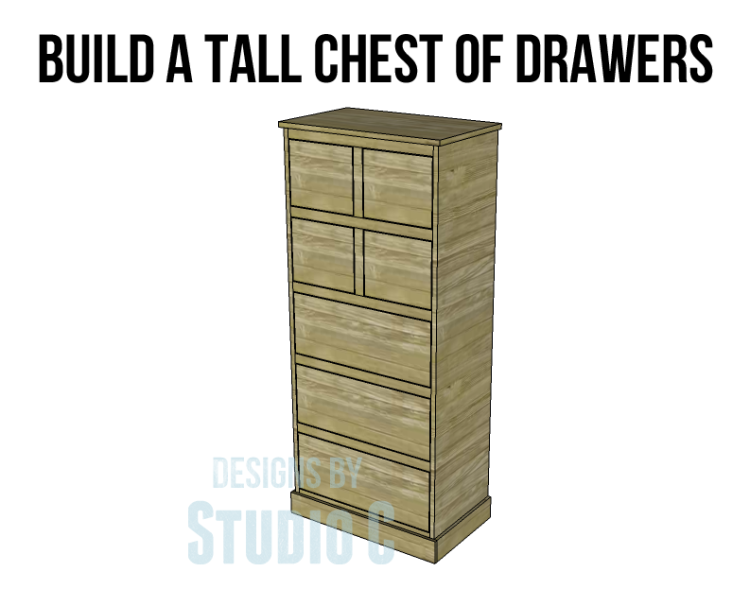 tall chest drawers plans