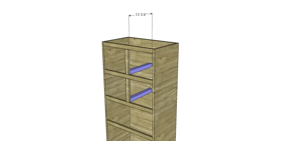 tall chest drawers plans_Spacers