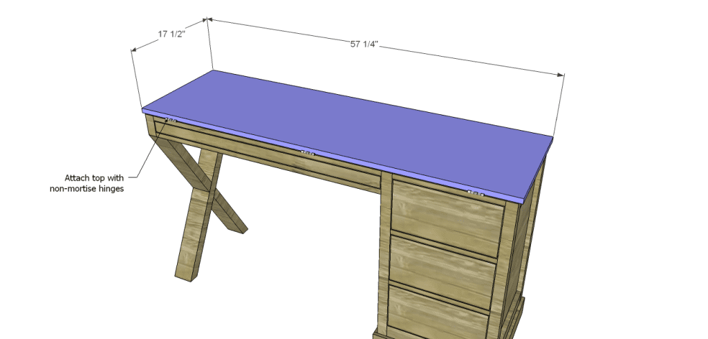 diy plans build desk_Top