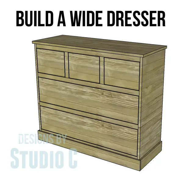 wide chest drawers plans_Copy