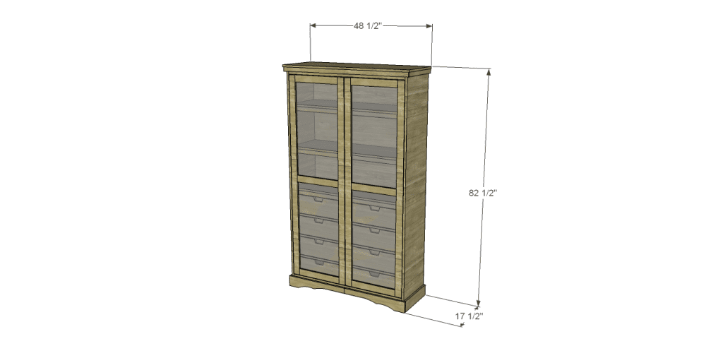 diy pantry armoire plans