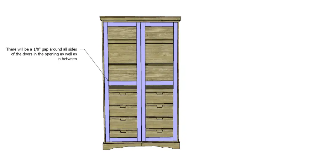 diy pantry armoire plans_Doors 2