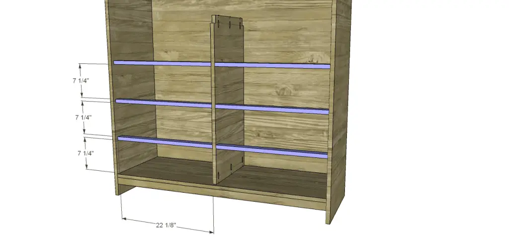 diy pantry armoire plans_Lower Stretchers