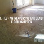 installing vinyl tile with grout