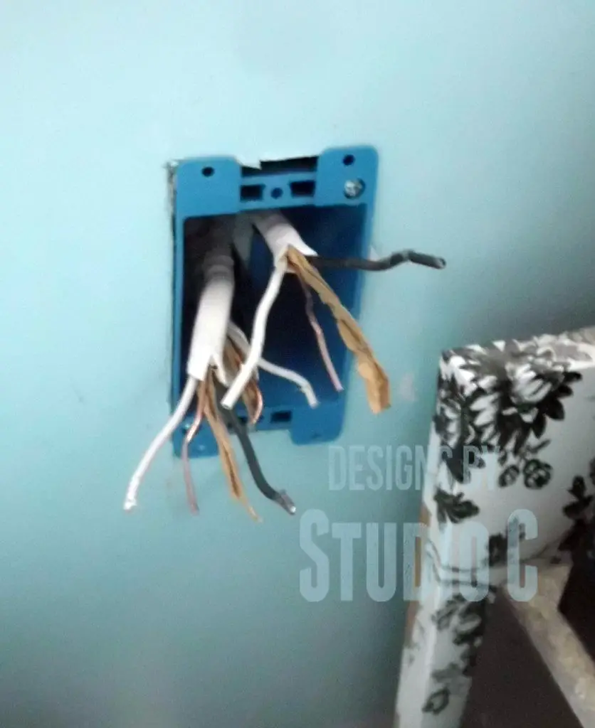 how to install electrical outlet new box installed in wall