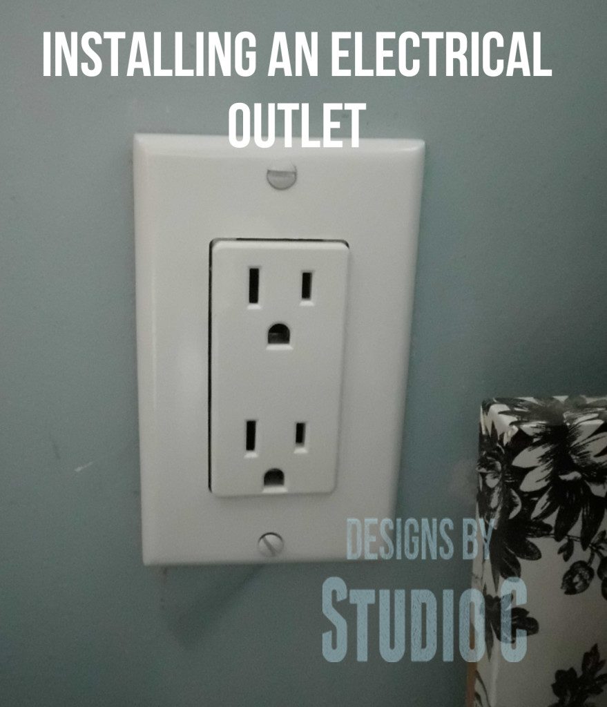 how to install electrical outlet
