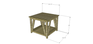 Simple End Table Plans | Designs by Studio C