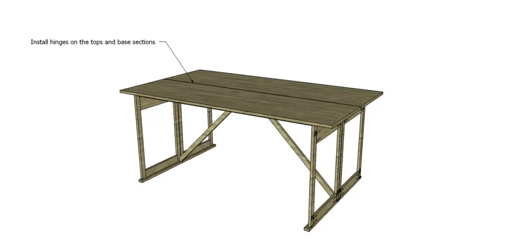 folding table plans_Hinges