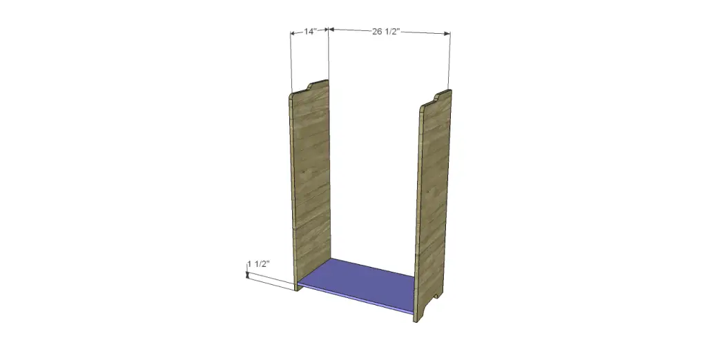 country storage cabinet plans_Bottom