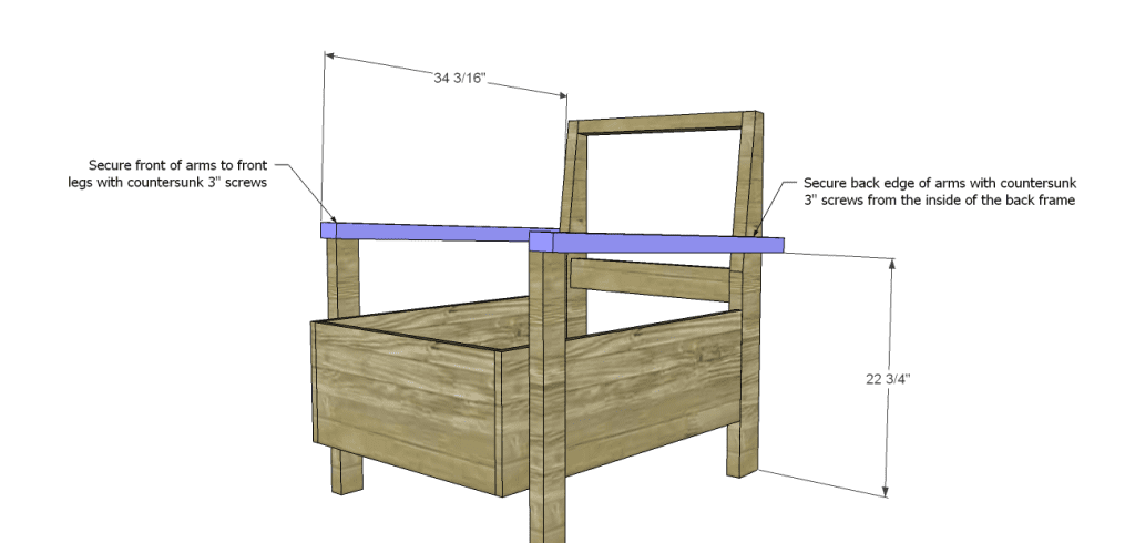 kate chair plans_Arms