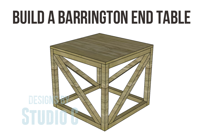 free furniture plans build barrington end table_Copy
