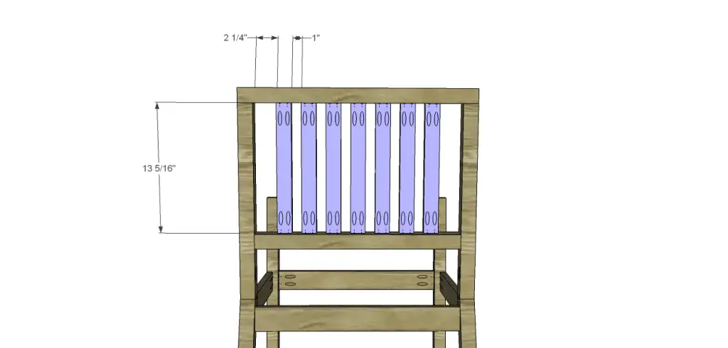 build rocking chair_Back