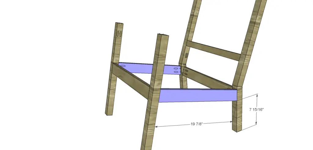 build rocking chair_Side Stretchers 2