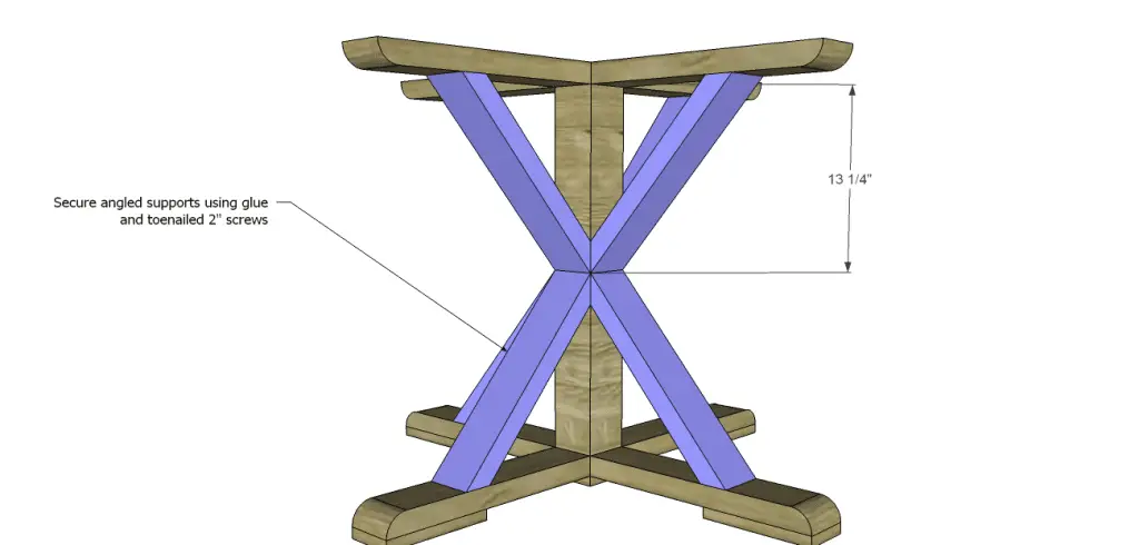 shelby dining table plans_Angled Supports 2