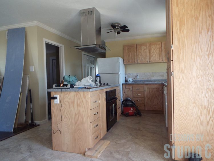 kitchen before and after photos After-DR View