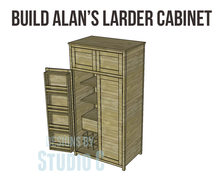 plans build larder cabinet