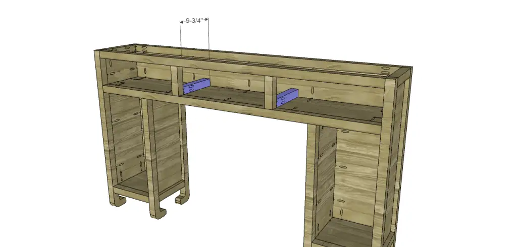 shanghai console table plans-Drawer Spacers