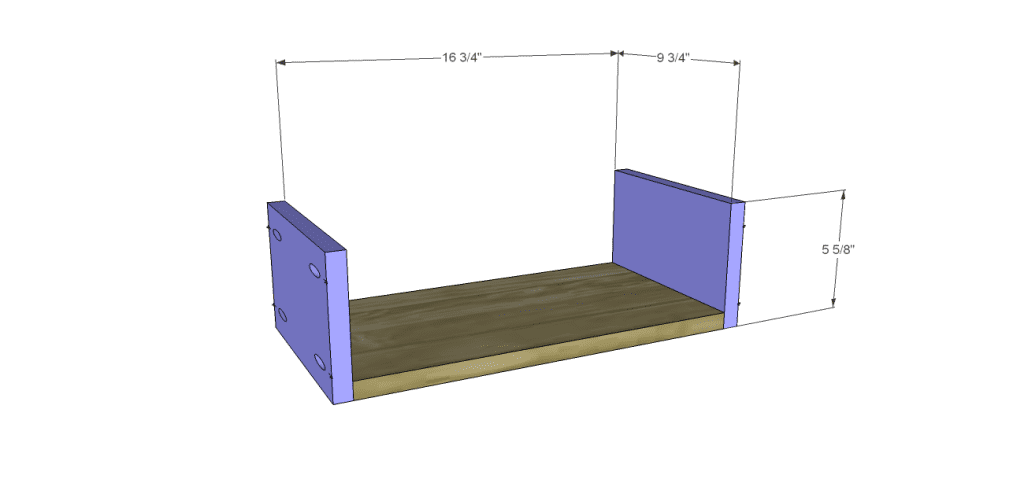 shanghai console table plans-Drawers BS