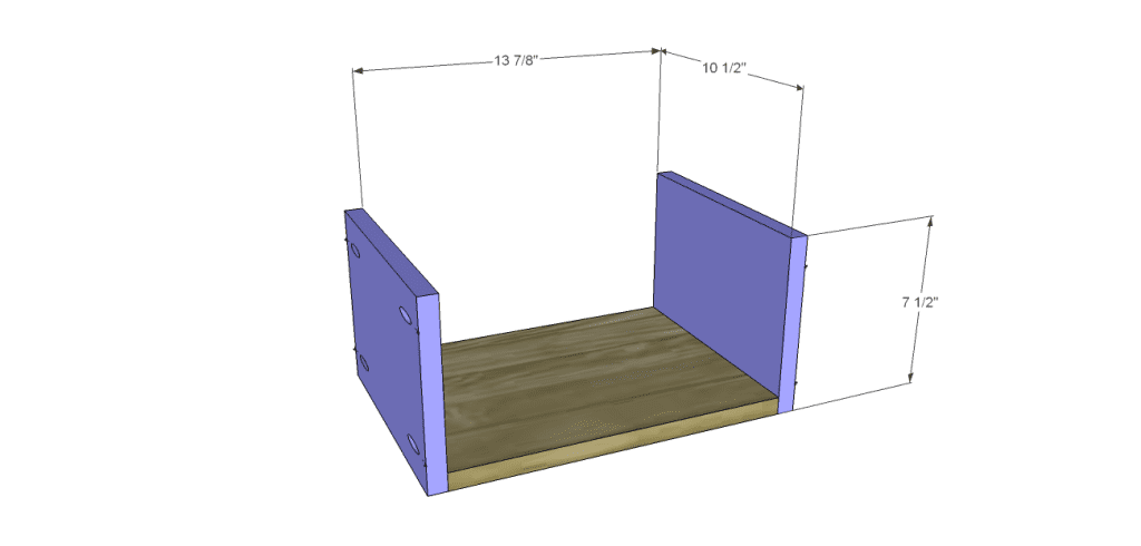 shively cabinet plans-Drawer BS