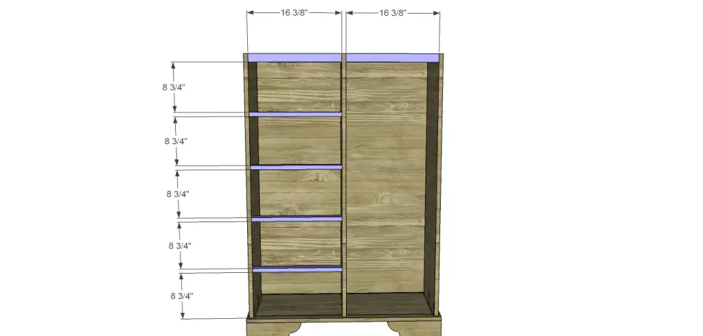 shively cabinet plans-Stretchers