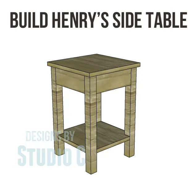 Henry's side table plans