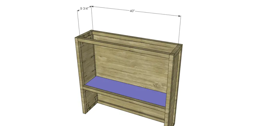 plans build ronen hutch-Shelf