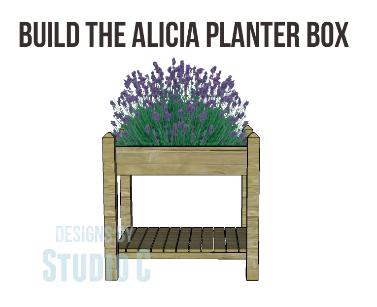 Collection of DIY Plans to Build Planter Boxes_Alicia Planter Boxes