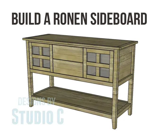 Ronen sideboard plans