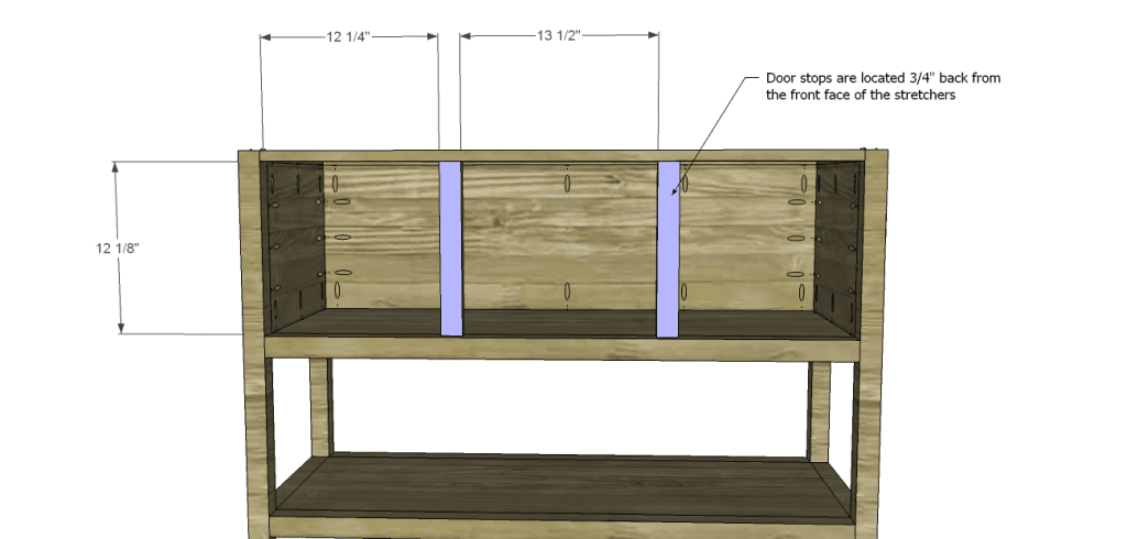ronen sideboard plans-Door Stops