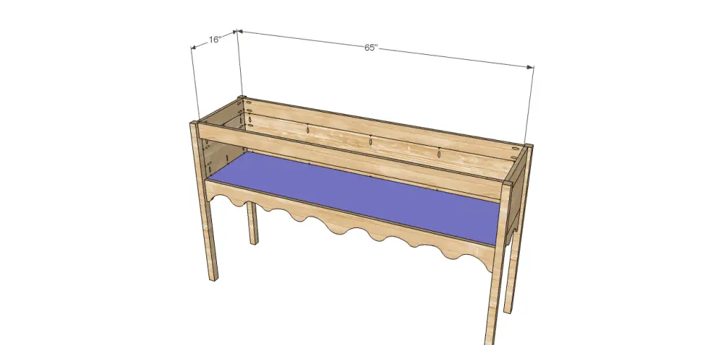 Homestyle sideboard plans-Shelf
