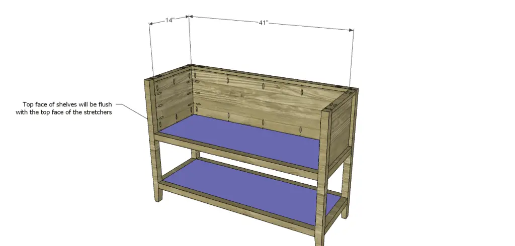 ronen sideboard plans-Shelves