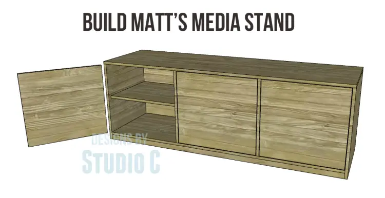 plans build Matt's Media Stand