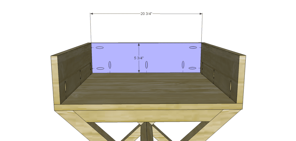 Plans to Build an Alex End Table-Back
