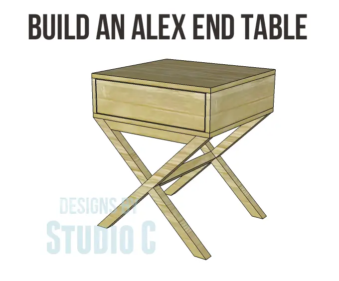 Plans to Build an Alex End Table-Copy