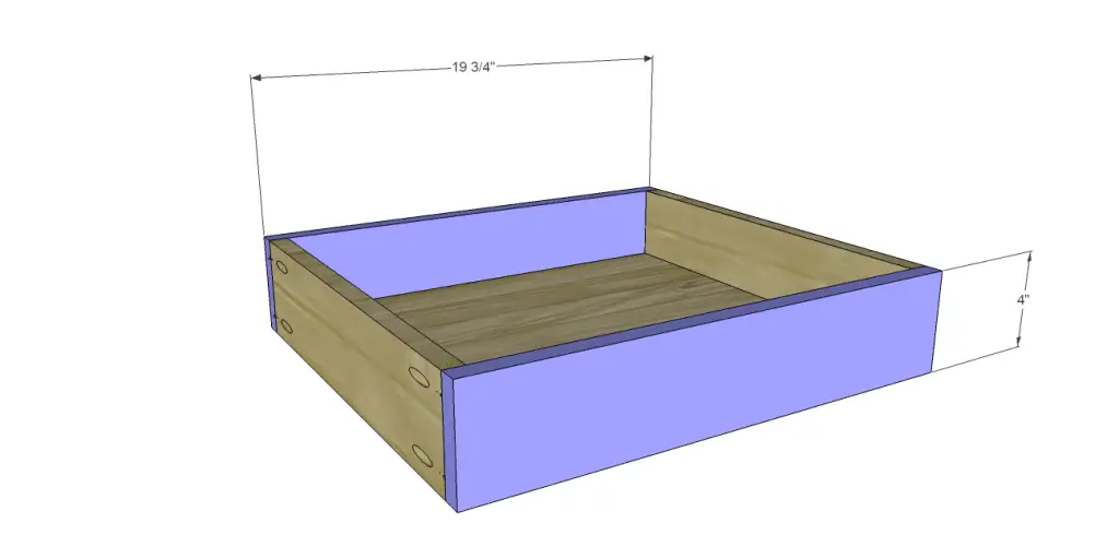 Plans to Build an Alex End Table-Drawer FB