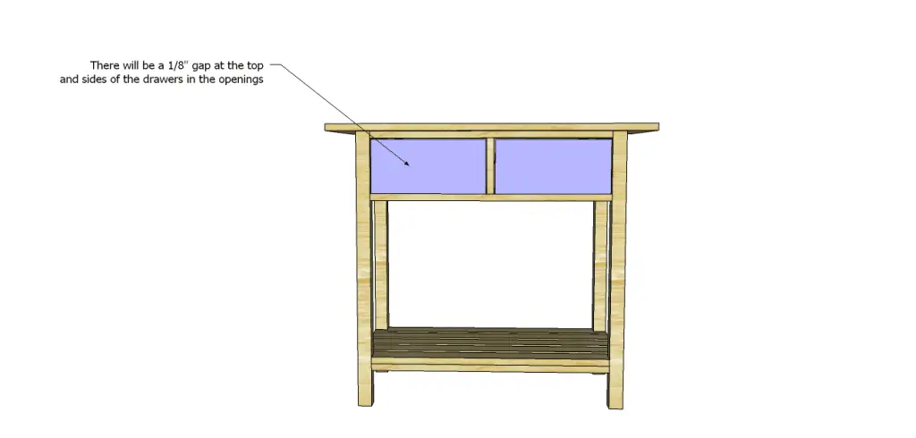 Cooper end table plans-Drawers