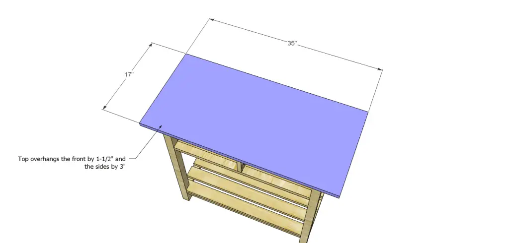 Cooper end table plans-Top