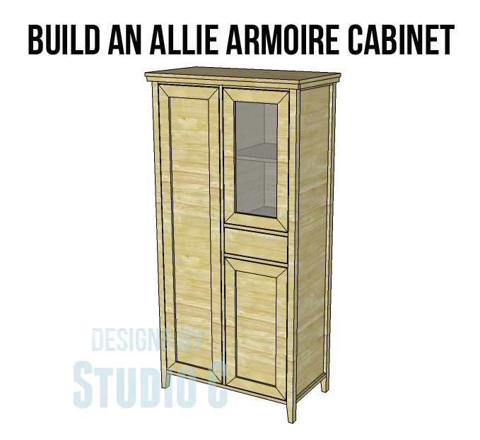 Allie armoire cabinet plans