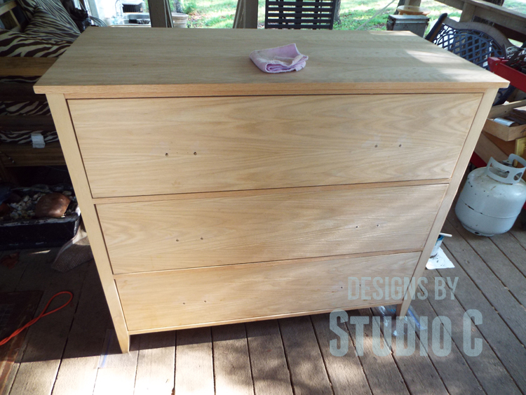 Staining-Wood-Colored-Stain-Dresser-Before